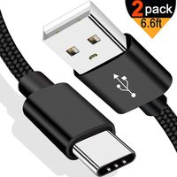 USB-C Type C Data Sync Charger Power Cable Cord for GoPro Hero 5 Session Hero 6 7 2018 Black White Silver CHDHS-501,Google Pixel 3 2 XL LG V30 V20 G5 Moto Z Samsung Galaxy S10 S9 S8 plus Charging Cord