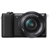 Sony a5100 16-50mm Mirrorless Digital Camera with 3-Inch Flip Up LCD (Black) (Renewed)