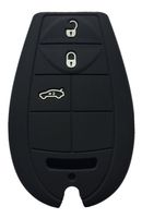 KAWIHEN Silicone Key Fob Cover Case Protector Smart Remote Control Shell Keyless Entry Case Holder Cover For Chrysler 300 Dodge Challenger Charger Journey Magnum M3N5WY783X IYZ-C01C