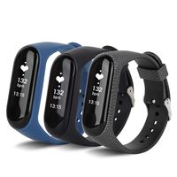 VAN-LUCKY Mi Band3 13CM-20CM Colourful Replacement for Xiaomi Mi Band 3 Strap Bracelet Replacement,Colorful Waterproof Soft Silicone Bracelet for Xiaomi Mi Band 3(No Tracker)