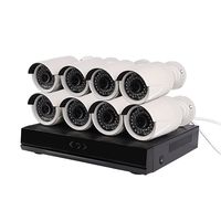 Seculink 1080P POE Security Kit 8CH NVR 8x IP Camera Night Vision Motion Detection Alarm Remote Control P2P Indoor Outdoor Waterproof CCTV Surveillance