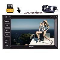 Eincar Wince 8.0 Operation System 2 DIN 6.2 inch Car DVD Player GPS SAT NAV System Bluetooth Autoradio Capacitive Touch Screen Radio Stereo MP3 USB SD Steering Wheel Control FM AM RDS+Free HD Camera