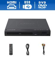 DVD Player,Foramor HDMI DVD Player for TV Support 1080P Full HD with HDMI Cable Remote Control USB Input Region Free Home DVD Players