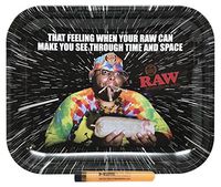 RAW Rolling Tray"Oops" with Hippie Butler XL KewlTube