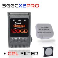 Street Guardian SGGCX2PRO+ Dash Camera with 128GB MicroSD Card