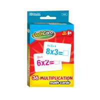 BAZIC Multiplication Flash Cards (36/Pack)
