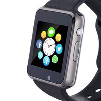 Hocent Smart Watch, Smartwatch with SD Card Camera Pedometer Phone Call Text SNS SMS Sync SIM Card Slot Music Player Alarm Compatible with Android and IPhone (Partial Functions) for Men Women Teens