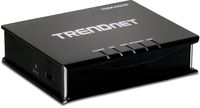 TRENDnet 1-Port ADSL 2/2+ Fast Ethernet/USB Combination Modem Router TDM-C500 (Black)
