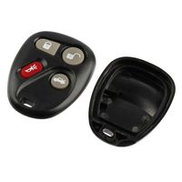 Key Fob Keyless Entry Remote Shell Case & Pad fits Buick, Cadillac, Chevy, Oldsmobile, Pontiac 2001 2002 2003 2004 2005
