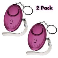 Genubi Personal Alarm Siren Song, 140dB Safesound Personal Alarm Keychain with LED Light, Emergency Self Defense for Women, Kids, Elderly, Security Safe Sound Rape Whistle Safety Siren Alarms