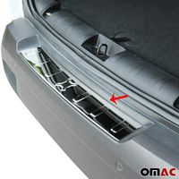 JEEP RENEGADE Chrome Rear Bumper Sill Cover Protector Trim Stainless Steel Plate