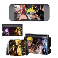 NARUTO Nintendo Switch Vinyl Skins Sticker For Nintendo Switch Console and Controller Skin Set by Mr Wonderfull Skin