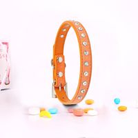 EASTOP Pet's House Dog Collars for Small Dogs Prime (Small, Orange)