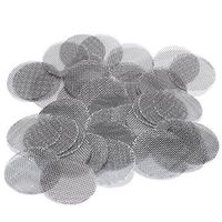 25 Beamer Premium Stainless Steel Screens. for Tobacco Pipes 0.750 (3/4th) Inch Size + Limited Edition Beamer Smoke Sticker…