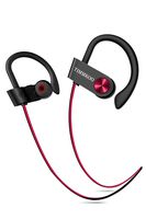 Bluetooth Headphones IPX7 Waterproof, Wireless Running Earbuds Bluetooth 4.1, HiFi Bass Stereo Sweatproof Earphones w/Mic, Noise Cancelling Headset for Workout, Sports, Gym, 8 Hours Play Time