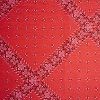 Red Black & White Bandana Pattern Tissue Paper for Gift Wrapping 20"x30" Sheets - 5ct