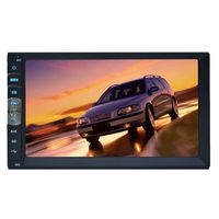 EinCar MP5 251NNN 7 Inch Capacitive Touch Screen Car Stereo Receiver in Dash Double Din Bluetooth Car Audio Multimedia System Support FM AM Radio AUX Input + Remote Control