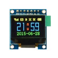 HiLetgo 0.95" Inch 7 Pin Colorful 65K SPI OLED Display Module SSD1331 9664 Resolution for 51 STM32 Arduino