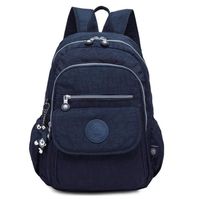 Fashion School Camping Daypack Travel Backpacks Lightweight Bag for Student Girls Womens and Men Laptop Backpack (Navy Blue)