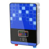 Instant Water Heater, 220V 6500W Tankless Instant Electric Hot Water Heater for Home Bathroom Shower Camping Water Heater