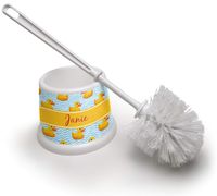 RNK Shops Rubber Duckie Toilet Brush (Personalized)
