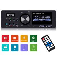 Car Stereo with Bluetooth Single din in Dash Car Stereo Receiver car Radio, Stereo for car, FM Radio, Support USB/SD/AUX wiress Remote Control
