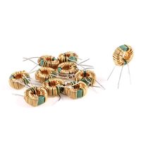 uxcell a13071500ux0200 10 Piece Toroid Core Co mmon Mode Inductor Choke 2MH 30mOhm 2 Amp, Coil