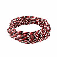 OliYin 32 feet DIY FUTABA Color 22# 22AWG 60 Cores Servo Extension Cable Twisted Wire for RC Model