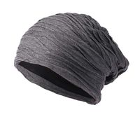 XGao Knit Hat Men, Skull Caps for Men, Women s Winter Hats, Men Women Baggy Warm Crochet Winter Wool Knit Ski Beanie Skull Slouchy Caps Hat One Size (Gray)