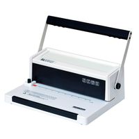 TruBind Coil-Binding Machine - TB-S20 - Professionally Bind Books and Documents - Office or Home Use - Adjustable Hole-Punching and Paper-Size Settings