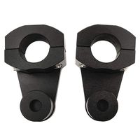 HTTMT- CB003-28MM- Dirt Bike ATV 28MM CNC Handlebar Mount Tamper Clamp Riser Compatible With Honda Yamaha KTM