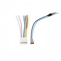 RED WOLF Wiring Harness Plug+Antenna Adapter to Connect Aftermarket Stereo Radio Head Unit Receiver for Select 1999-2012 Honda Accord Acura MDX Civic Odyssey