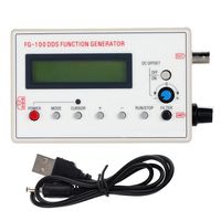 Signal Generator, Aideepen High Precision DDS Function Signal Source Generator Module Frequency Counter 1Hz - 500KHz with Cable