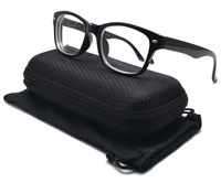 Nearsighted Myopia Glasses, Distance [Anti Eyestrain] [UV Blocking] Eyeglasses Glasses for Men Women + Free Hard Case Storage