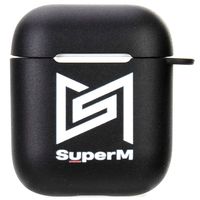 Cianowegy Kpop SuperM Taemin Baekhyun Taeyong Airpods Case Accessories Shockproof Case Cover Portable & Protective Silicone Skin Cover Case for Apple Airpods(SuperM)