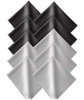 Microfiber Cleaning Cloth - 10 Pack 10x10 Inch Cleaning Cloths Suitable for Lens, Glasses, iPad, iPhone, Mac, Mobile Phone, Tablet Computer, Laptop, Glasses, Jewelry