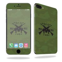 MightySkins Skin Compatible with Apple iPhone 7 Plus - Molon Labe | Protective, Durable, and Unique Vinyl Decal wrap Cover | Easy to Apply, Remove, and Change Styles | Made in The USA