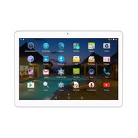 LLLCCORP Unlocked 10" Mid Android 6.0 Octa Core 2.5GHZ Dual SIM Card Slot 4GB RAM 64GB ROM Built in WiFi Bluetooth GPS (Silver)