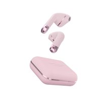 Happy Plugs Air I True Wireless in-Ear Fashion Tech Headphones, Pink Gold