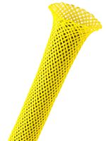 1.5" PET Expandable Braided Sleeving - Color: Neon Yellow - Length: 40FT