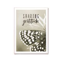 Sharing Gratitude Boxed Note Cards by Compendium - 12 blank cards with printed envelopes
