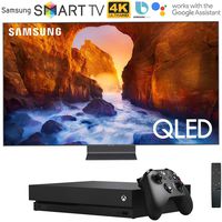 Samsung QN75Q90RA 75" Q90 QLED Smart 4K UHD TV (2019 Model) with Microsoft Xbox One X 1TB Console
