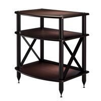 Pangea Audio Vulcan TT Turntable Stand with Vinyl Record Storage (Espresso)