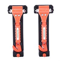AUTOARK Car Safety Antiskid Hammer Seatbelt Cutter Emergency Class - Window Punch Breaker Auto Rescue Disaster Escape Life-Saving Hammer Tool,2 Pack,AZ-015