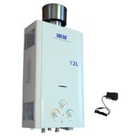 AQUAH Outdoor Natural Gas Tankless Water Heater 12 L / 3.2 GPM