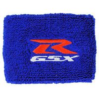 Suzuki GSXR Blue Brake Reservoir Cover by MotoSocks Fits GSXR, GSX-R, 600, 750, 1000, 1300, Hayabusa, Katana, TL 1000, SV 650