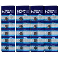 New 20 X Cr1216 Br1216 1216 3V Lithium Batteries FBA