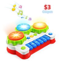NextX Baby Musical Toys, 6 to 12 Months Infant Learning Toys, Educational Development 6 7 8 9 10 11 12 Months, 1, 2 Year Olds Baby Infants Toddlers Boys Girls