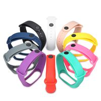 GinCoband 10PCS Sport Bands Replacement for Xiaomi Mi Band 4 and Xiaomi Mi Band 3 Smart Bracelet (10-Pack)