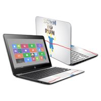 MightySkins Skin Compatible with HP Chromebook 11 G5 11.6" - Born to Run | Protective, Durable, and Unique Vinyl Decal wrap Cover | Easy to Apply, Remove, and Change Styles | Made in The USA